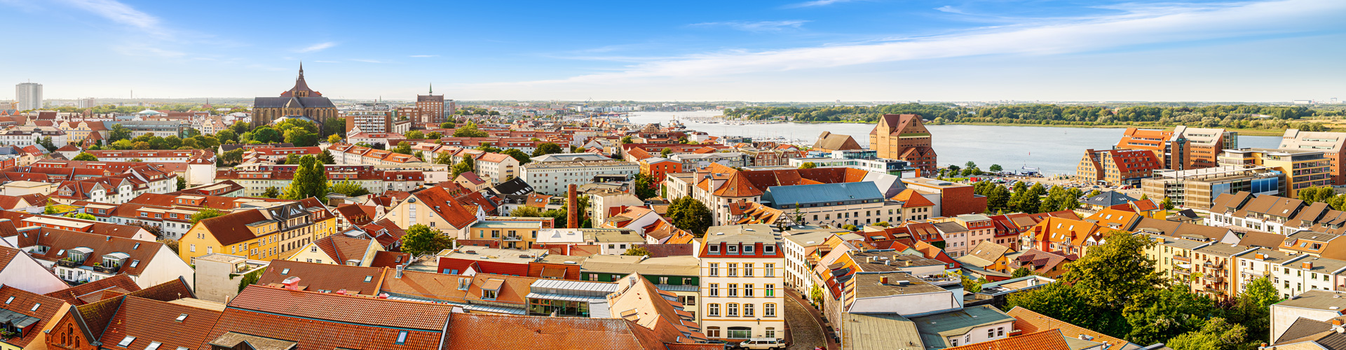 Rostock von oben